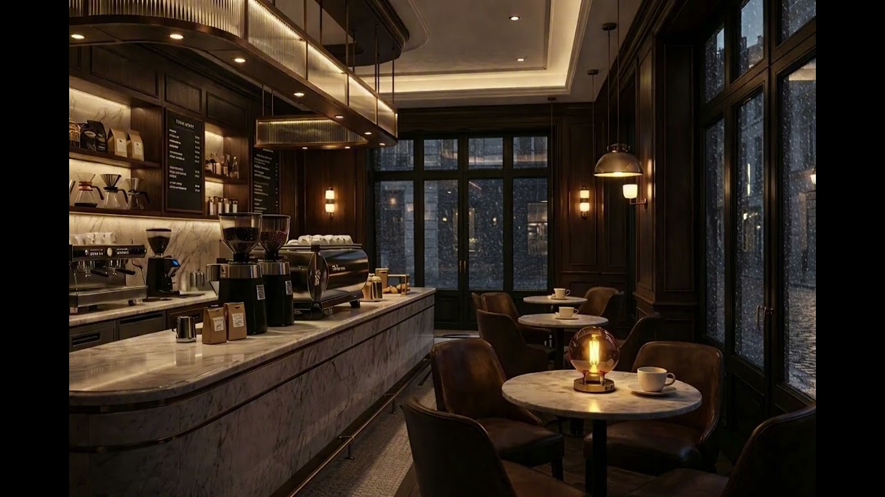 Quiet Espresso Coffee Shop Ambience — Luxury Lofi
