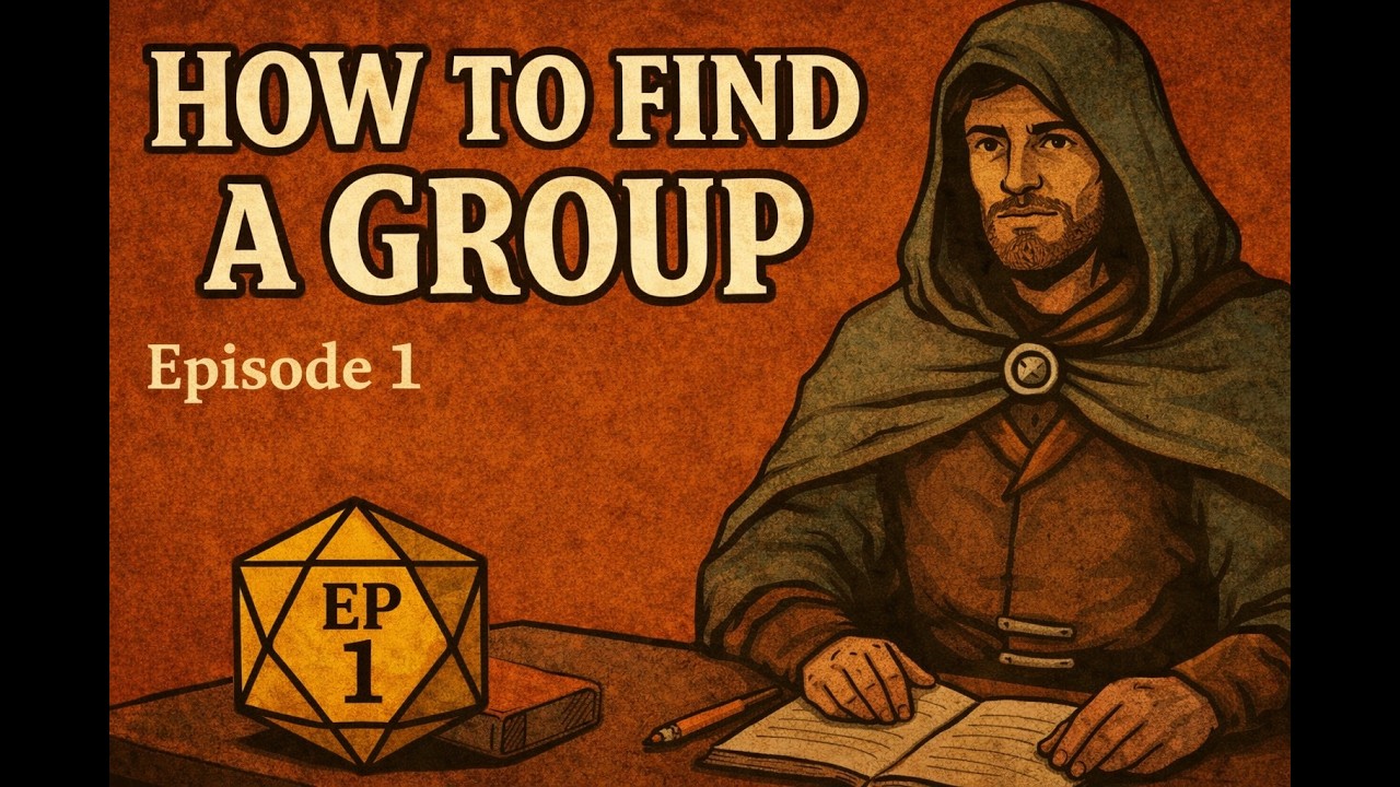 Episode 1 How to find Tabletop RPG group
