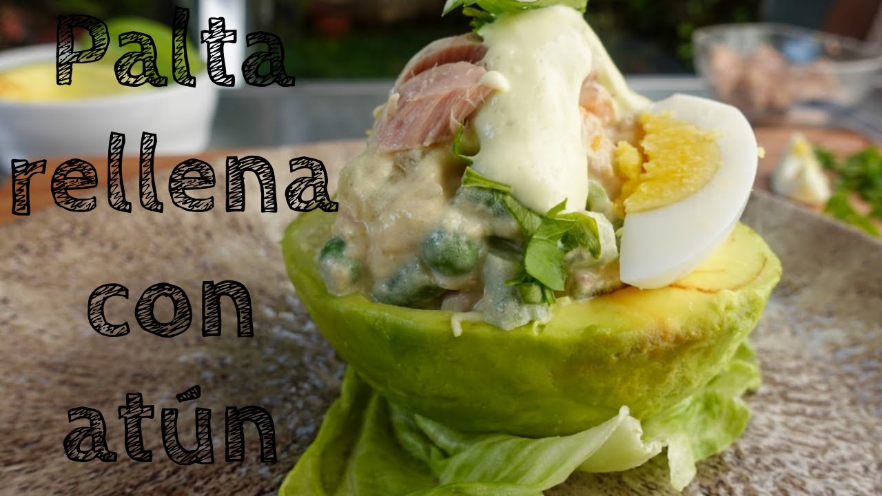 POTENTE PALTA RELLENA CON ATUN | IDEAL PARA SEMANA SANTA
