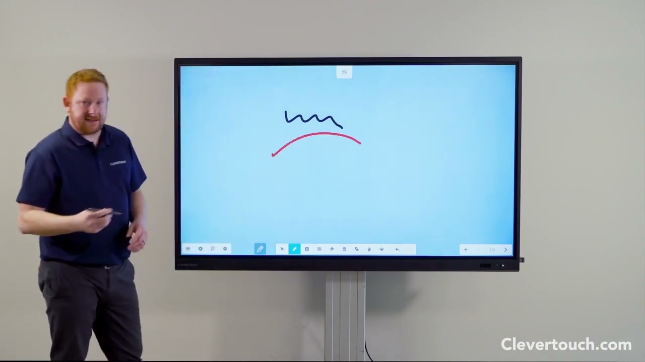 Знакомство с интерактивными панелями Clevertouch
