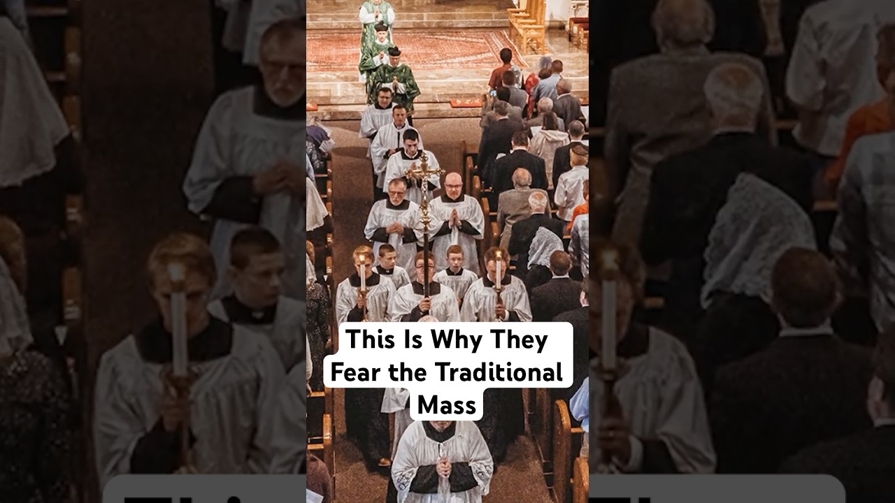 Вот почему они боятся традиционной мессы 