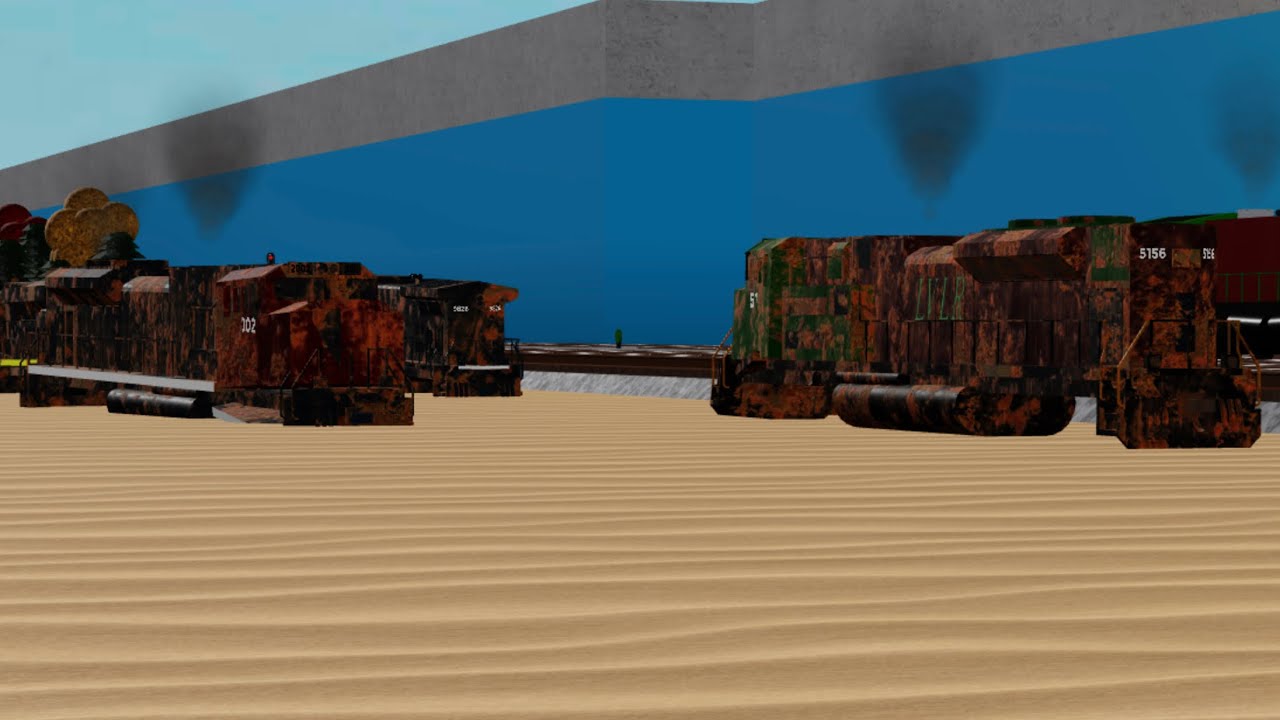 The Daggett Train collision 3 years later..