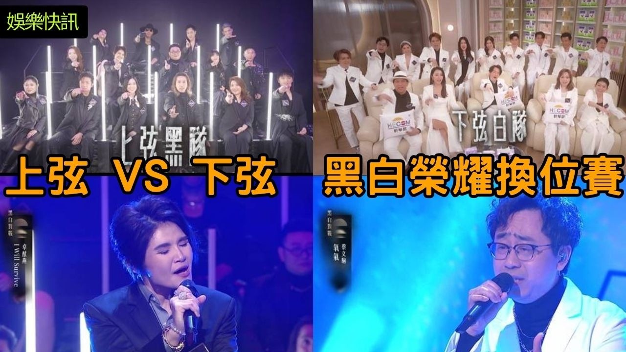 【娛樂快訊】《中年好聲音4》史上最殘酷PK！蔡文駒自創「缺氧式」《氧氣》硬撼卓猷燕爆發版《I Will Survive》！黑白榮耀換位賽30強誰會掉入危險區？車婉婉｜肥媽｜周國豐｜張佳添｜海兒｜TVB