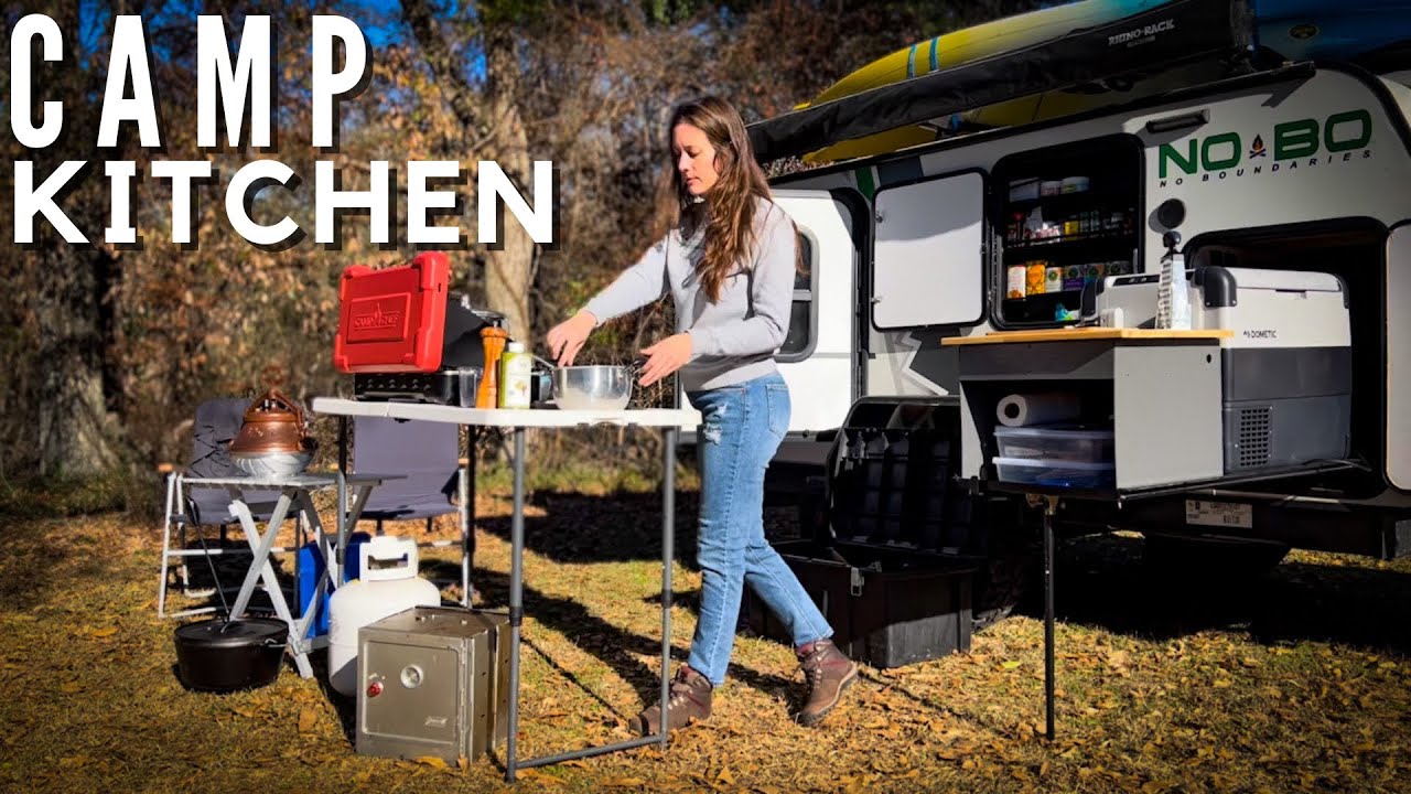 The Ultimate Outdoor Camp Kitchen Setup