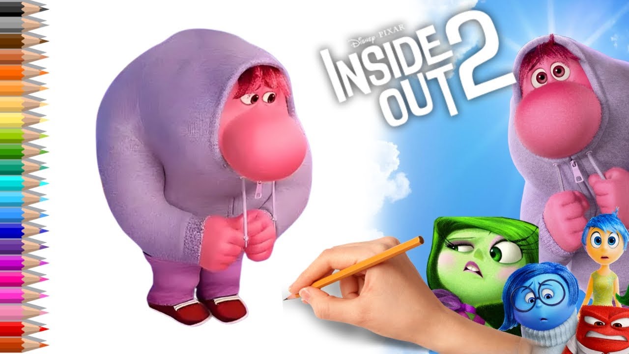How to Draw Embarrassment | Inside Out 2