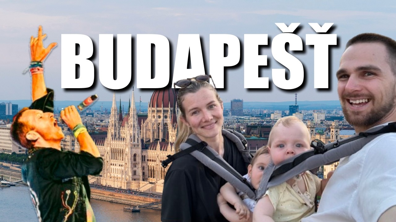 S dvojčaty na koncert Coldplay | Budape&scaron;ť | Cestology Family Edition