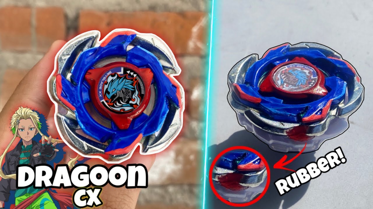 Nuevo DRAGOON CX de Beyblade X! Con *rubber en el metal* | NeozBey #beyblade #beybladex 