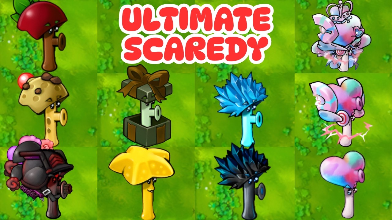 PvZ Fusion 3.3-Ultimate Scaredy | Ultimate Peashooter