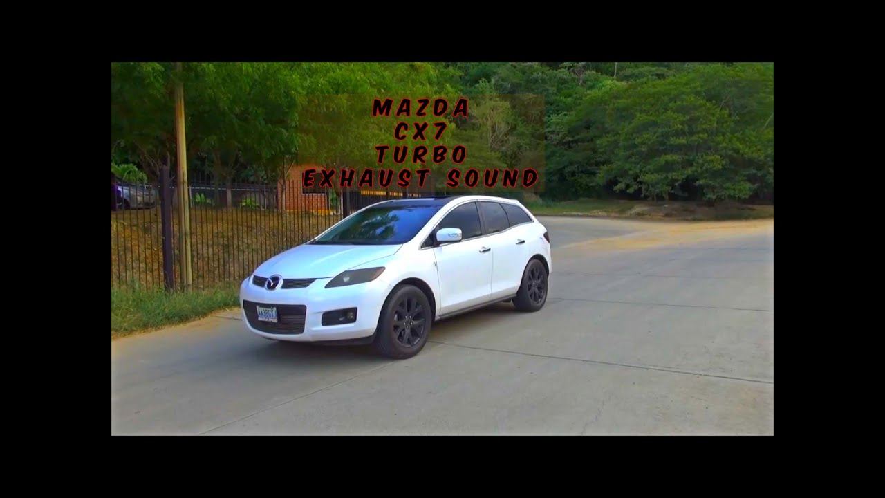 Mazda cx7 turbo 2.3 Disi exhaust sound