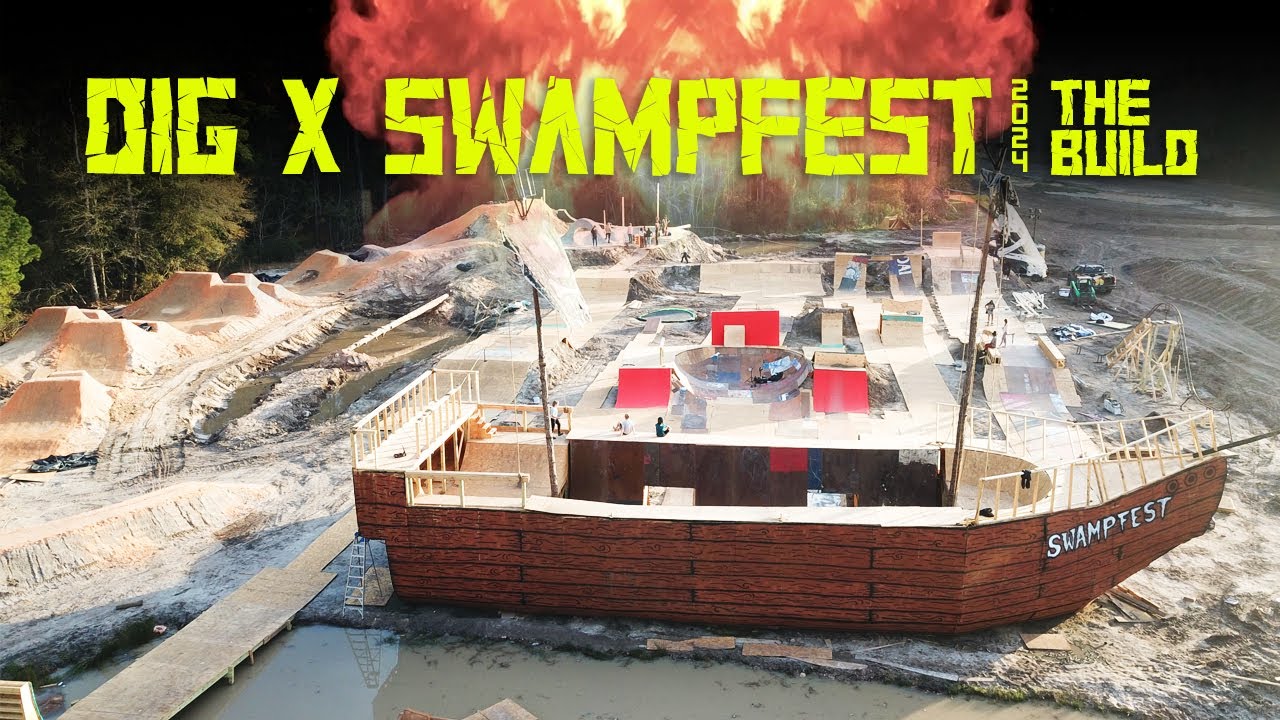 СОЗДАЕМ САМУЮ ДИКАЯ BMX-КОНСТРУКЦИЯ ДЛЯ SWAMPFEST 2024 — DIG BMX