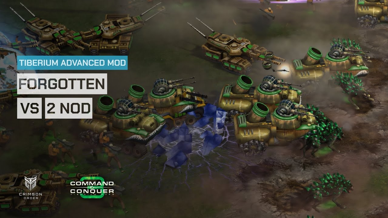 Tiberium Wars [Tiberium Advanced Mod] — Забытые против 2 NOD Brutal AI