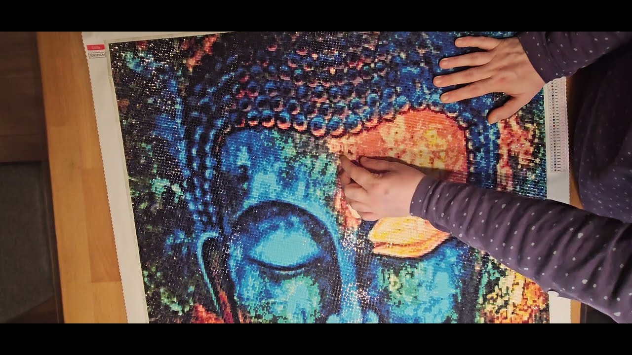Meine Challenge beginnt... #diamondpainting #stashdetox #2024  Idee von @LisetteCraftsandTells