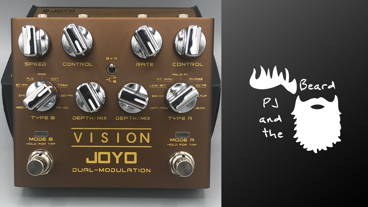 Joyo R-09 Vision Dual Channel Modulation Effect Pedal
