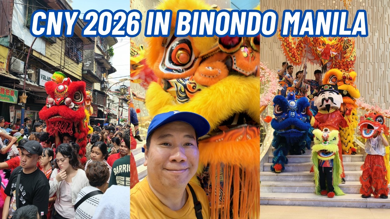 CNY 2026 in Binondo Manila and Swiss Belhotel Blulane
