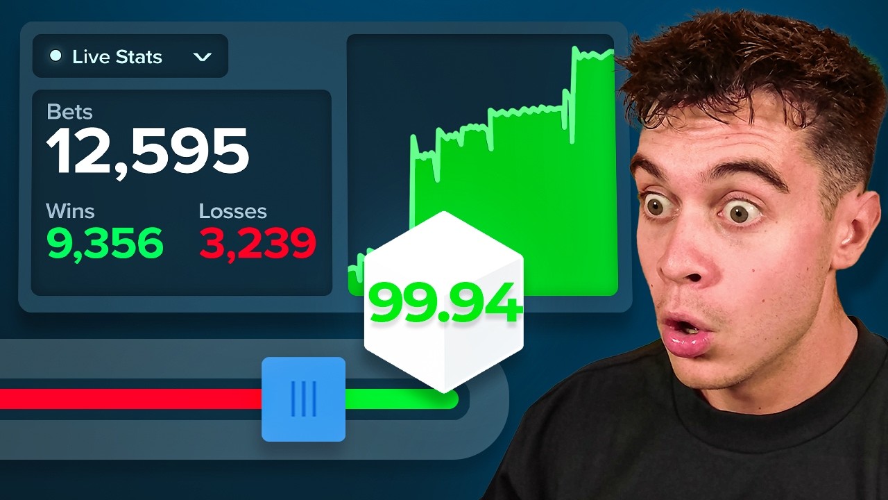 THIS LOW RISK DICE STRATEGY DOUBLED MY BALANCE! (12,000+ BETS)