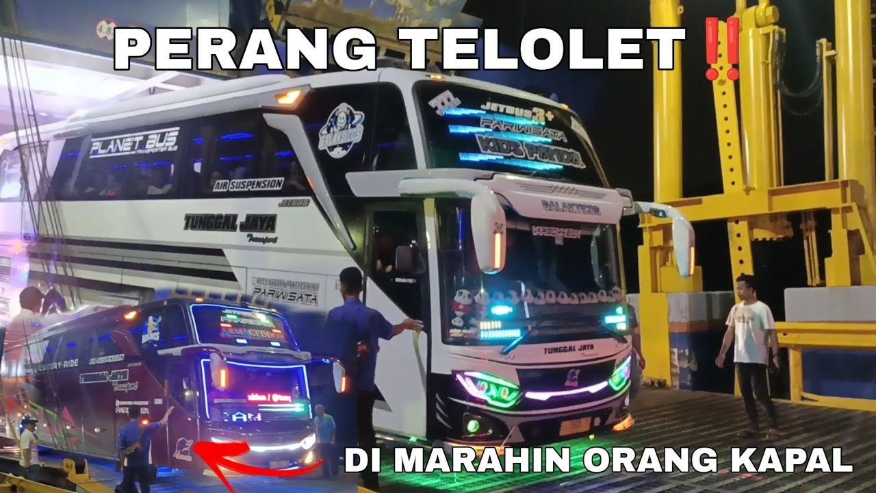 PERANG TELOLET AUTO RAME❗DUET KIDS PANDA & ARMAGEDDON SAAT TURUN KAPAL