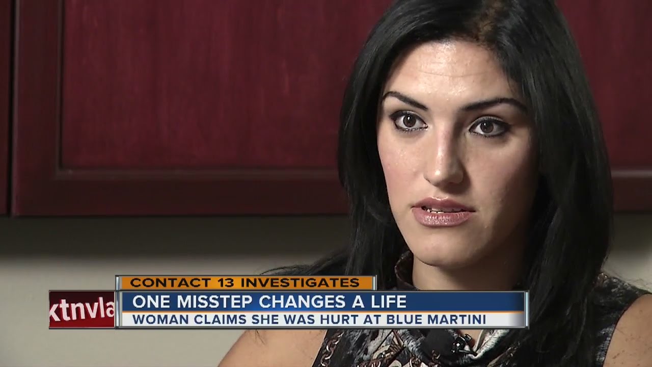 Woman takes life changing misstep at popular nightclub Blue Martini