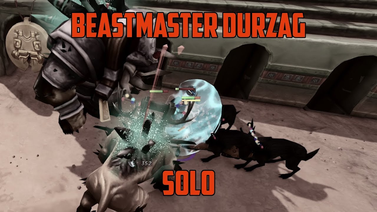 When the squad doesn't come on for Raids (Solo Beastmaster Durzag) | Runescape 3