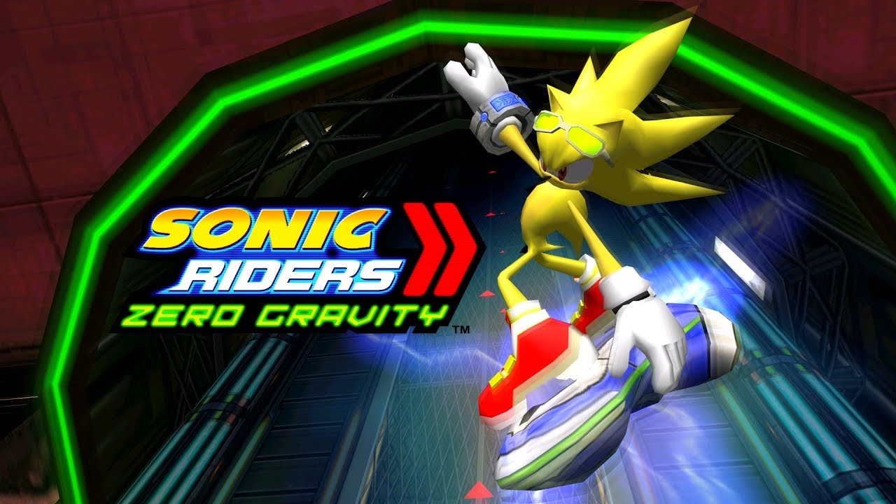 Sonic Riders Zero Gravity - MeteorTech Sparkworks - Super Sonic 4K 60 FPS