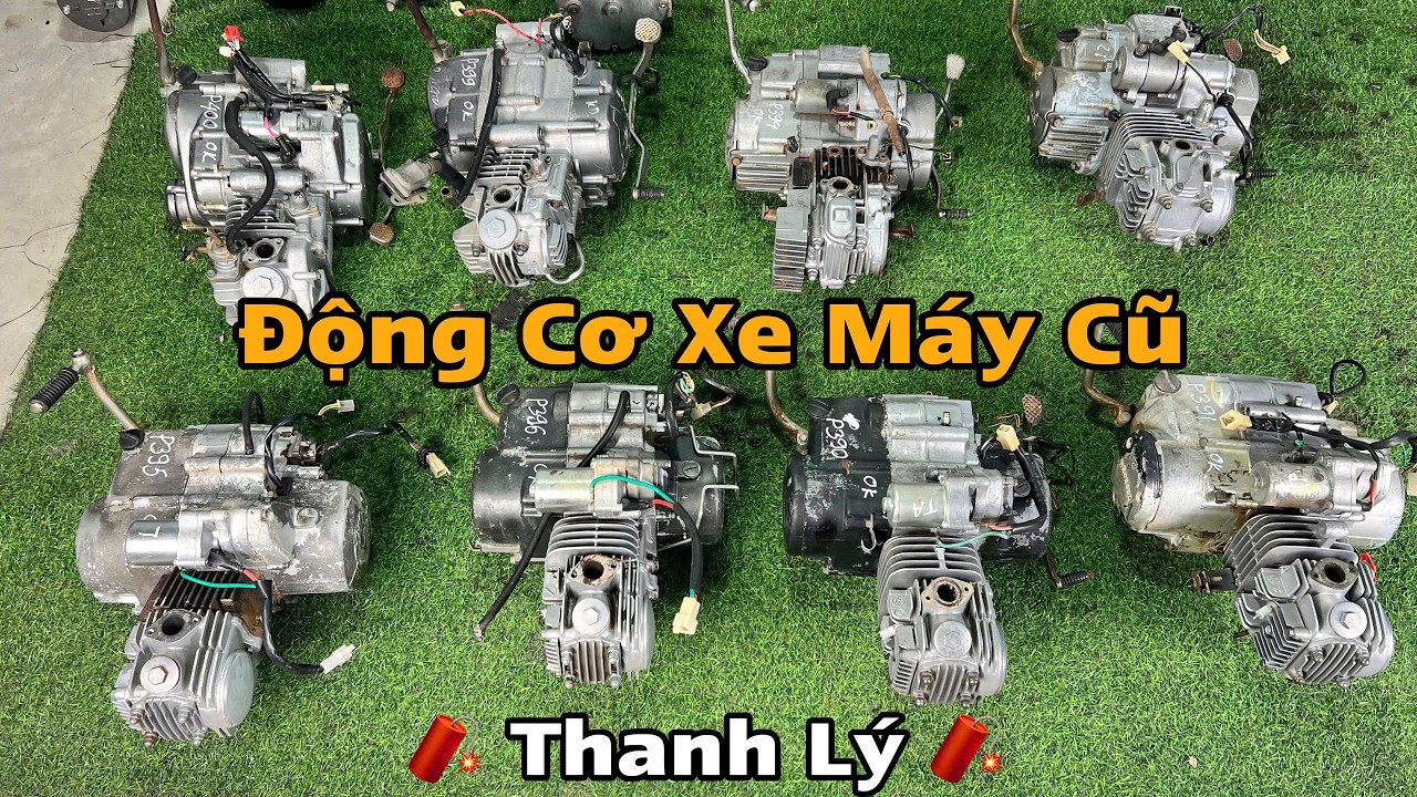 xả lỗ cục Máy wave thái 125i giá rẻ2tr6|| Cục máy yamaha sirius 110 giá 2tr