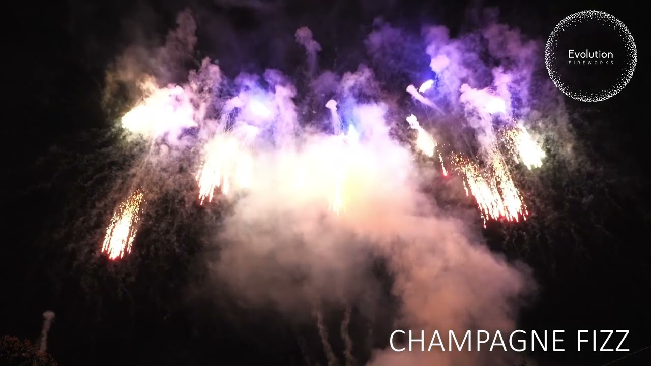Champagne Fizz Low Noise Compound by Evolution - Sold at Manchester Fireworks
