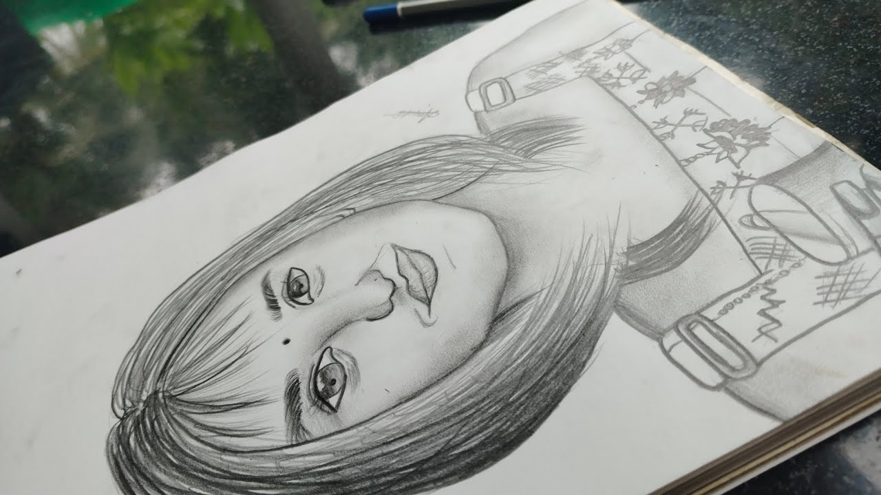 Mamitha drawing #mamithabaiju #drawing 🤍✨