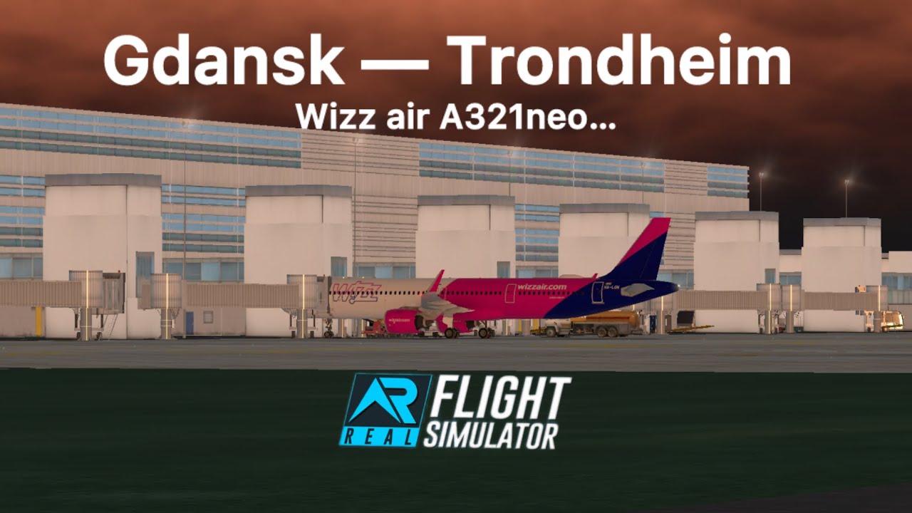 Wizz Air Gdansk — Trondheim A321neo in RFS (by RORTOS)
