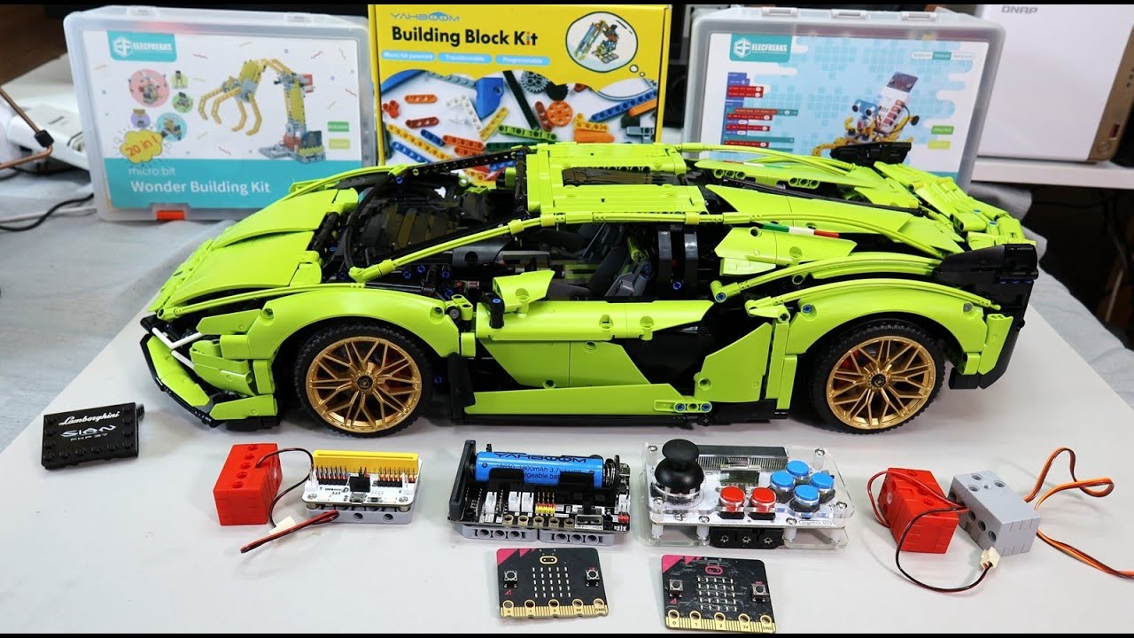 LEGO Technic - ako zakomponovať riadiacu elektroniku a servá do pokročilých modelov