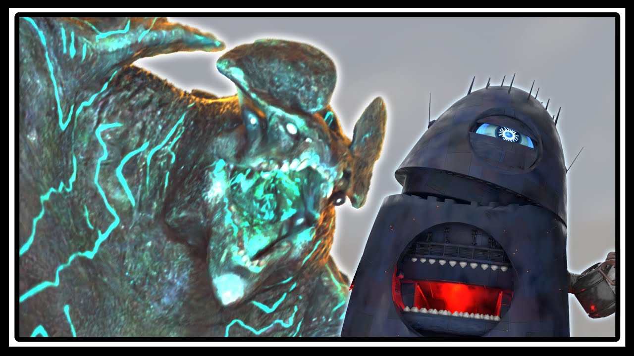 WHEN ALIEN PROBE DESTROYED BY LEATHERBACK FROM PACIFIC RIM