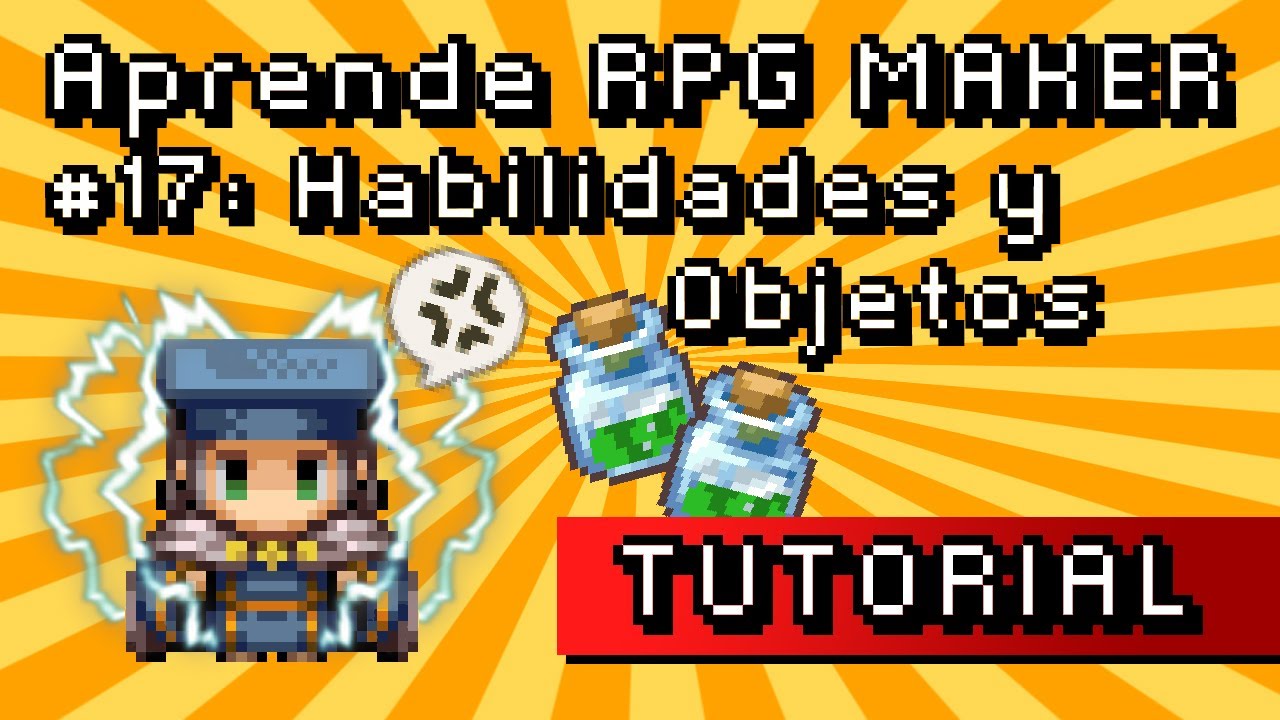 Aprende RPG MAKER #17: Base de datos. Habilidades y objetos