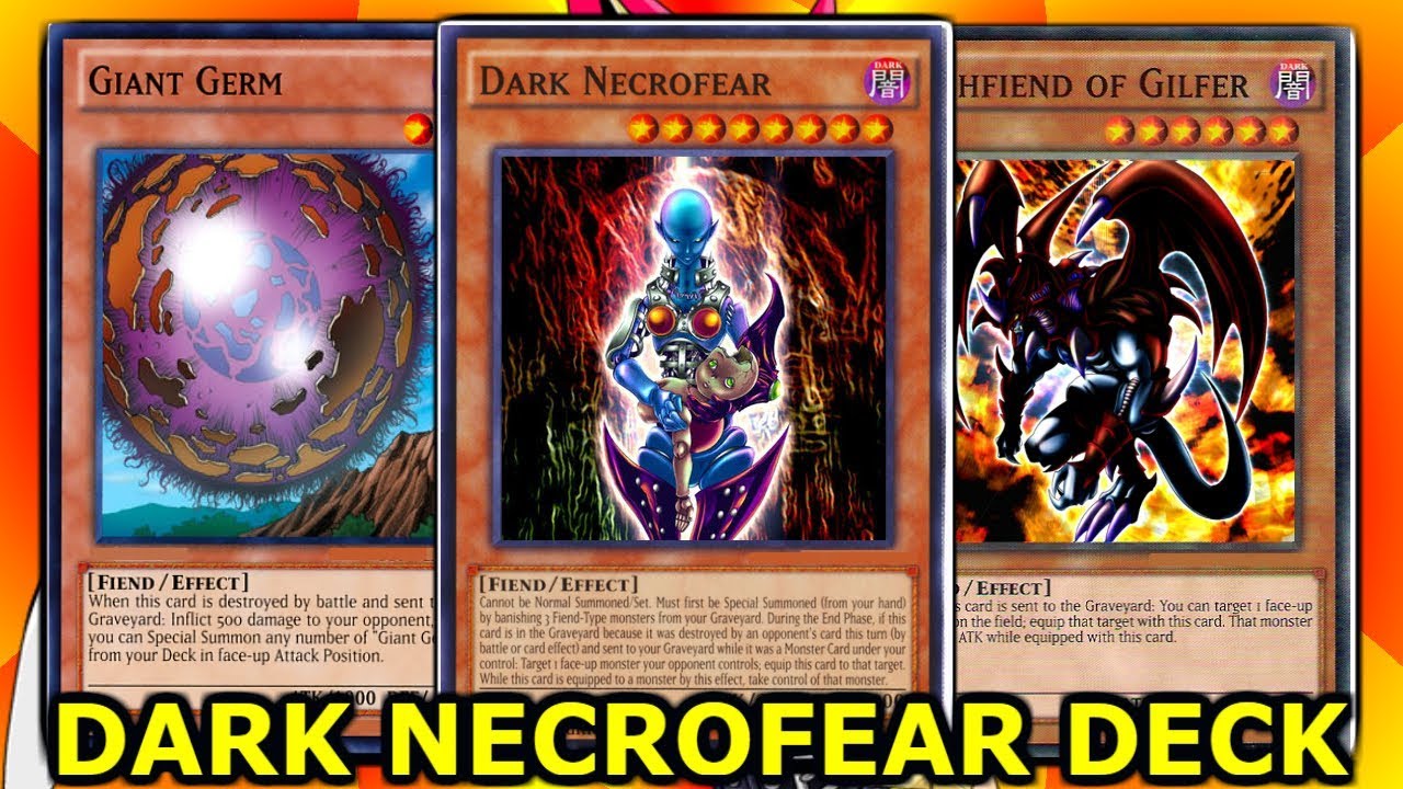 Yu-Gi-Oh! POWER OF CHAOS Joey the passion - DARK DECK - 3 DARK NECROFEAR IN 1 TURN