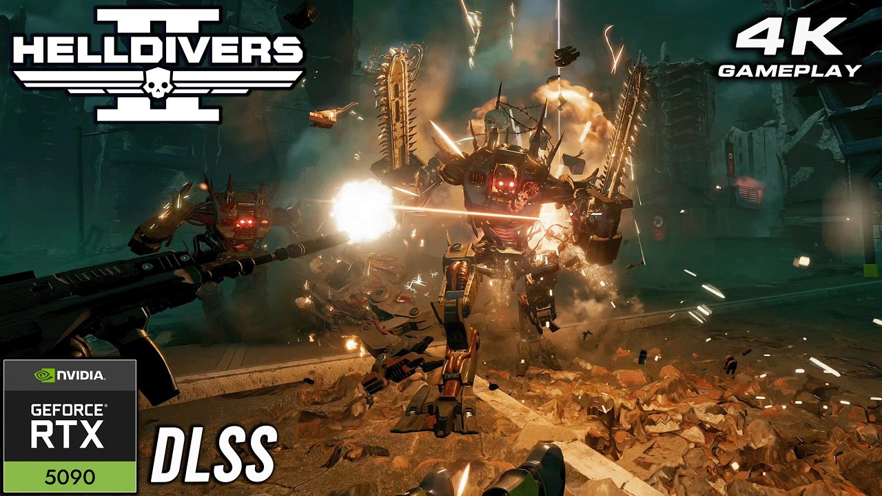 Helldivers 2: 4K Gameplay No Commentary ULTRA Settings | RTX 5090 P1341
