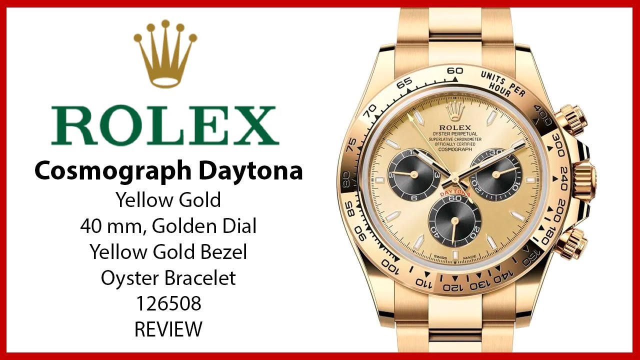 Обзор часов Rolex Daytona 