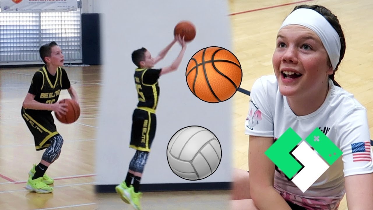 🏀He's a Shooter! She's Undefeated! 🏐 | Clintus.tv