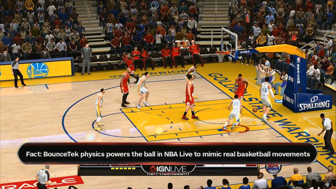 NBA Live 14 Gameplay Demo - IGN Live
