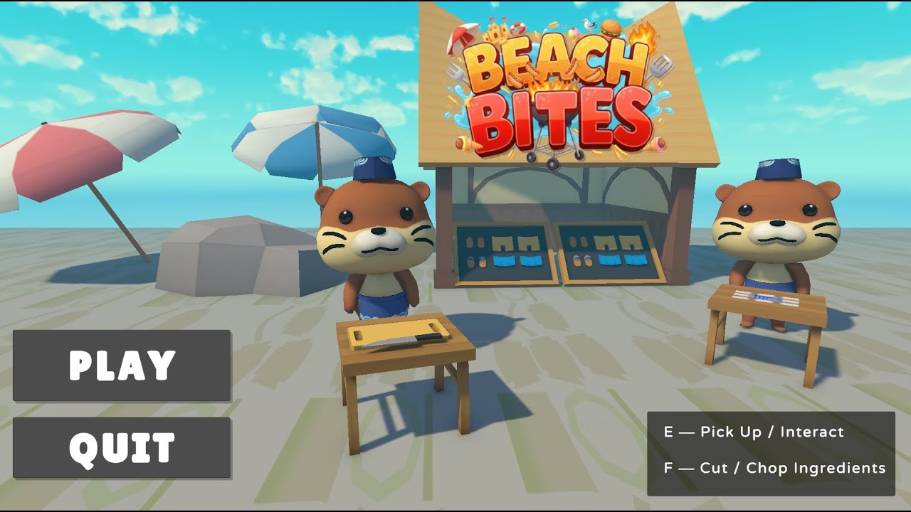 BeachBites Food Simulator Gameplay#unity 