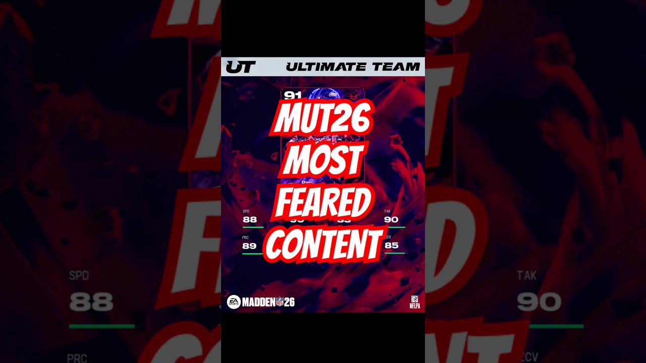 НОВЫЙ MUT 26 Самый страшный контент! #mut26 #madden
