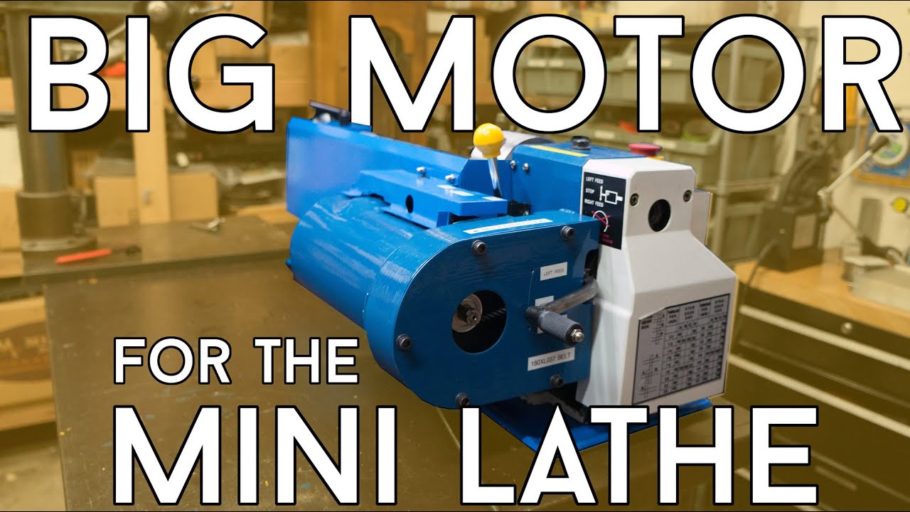 Treadmill Motor for the Mini Lathe
