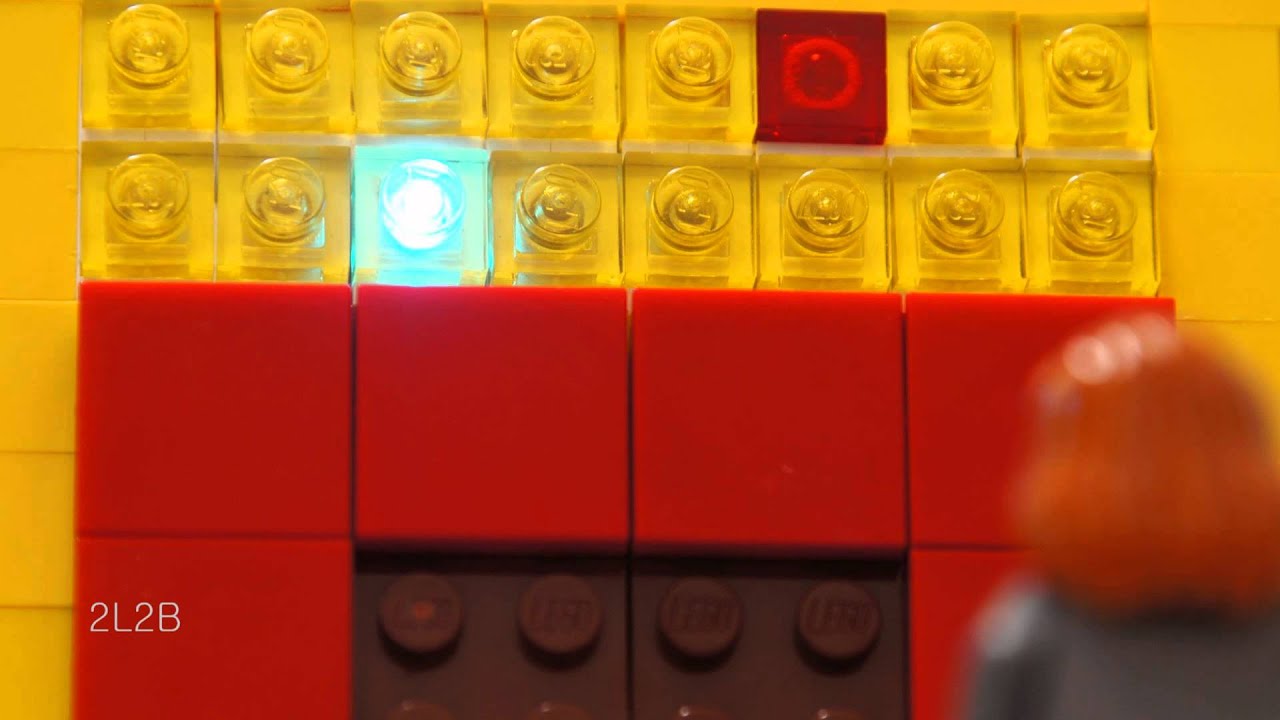 ELEVATOR (funny Lego stop-motion animation)
