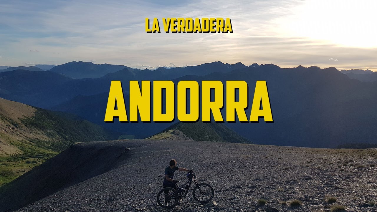 Freeride por las montañas más altas de Andorra en bicicleta de Enduro