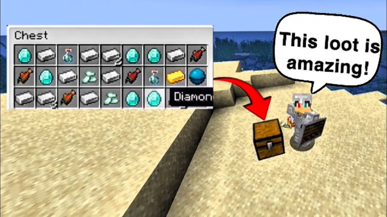 The Sacred Buried Treasure (No mining Hardcore Episode 2)