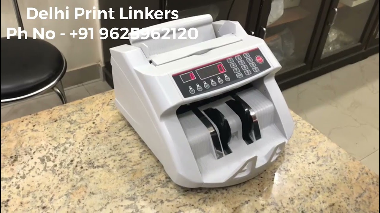 LED Model Cash Counting Machine