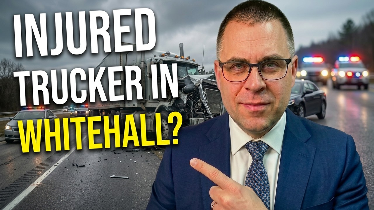 Injured in a Whitehall Trucking Accident? Here's what you need to know.
