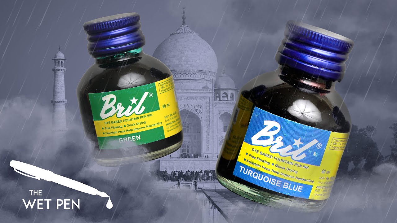 Indian Fountain Pen Inks, Part 2 : Bril Inks