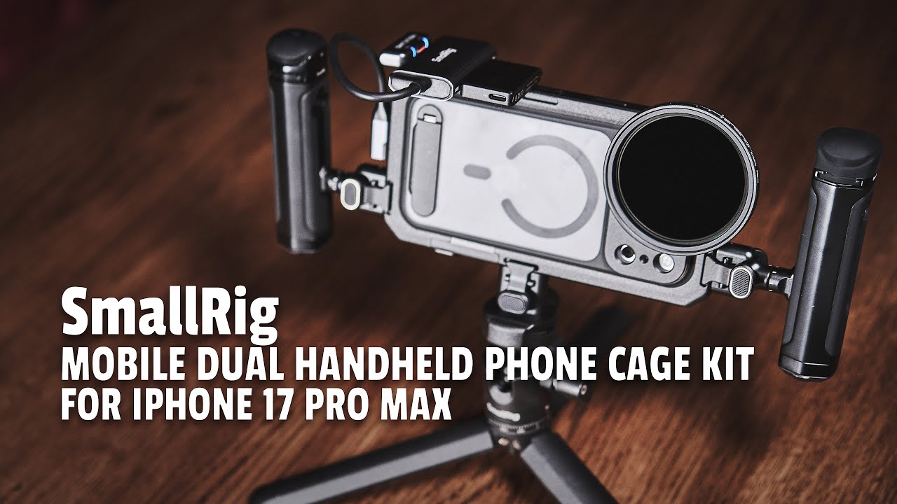 Unboxing: SmallRig Mobile Dual Handheld Phone Cage Kit for iPhone 17 Pro Max