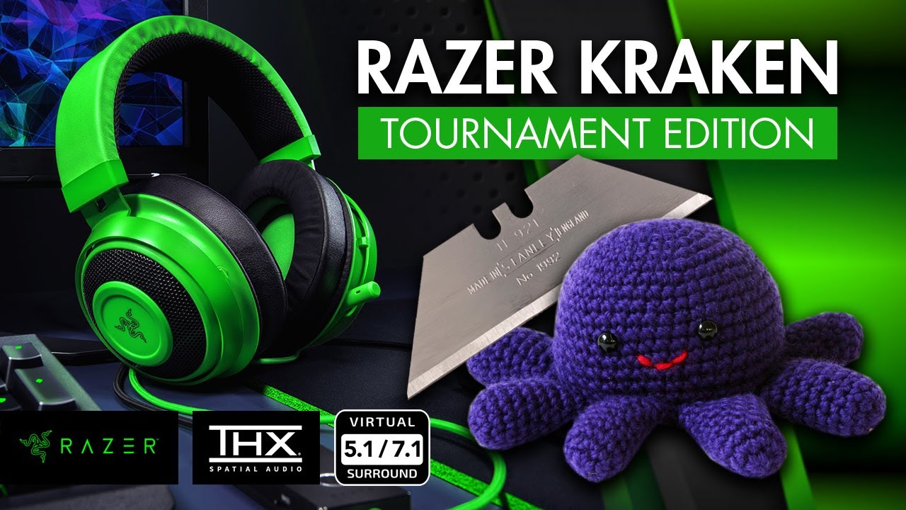 Razer Kraken Tournament Edition Review & Unboxing | Green Version THX 7.1 with USB DAC