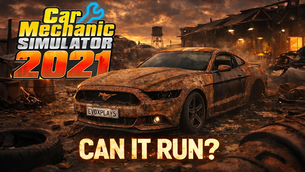 I Found a Destroyed Mustang in a Junkyard… and Fully Restored It