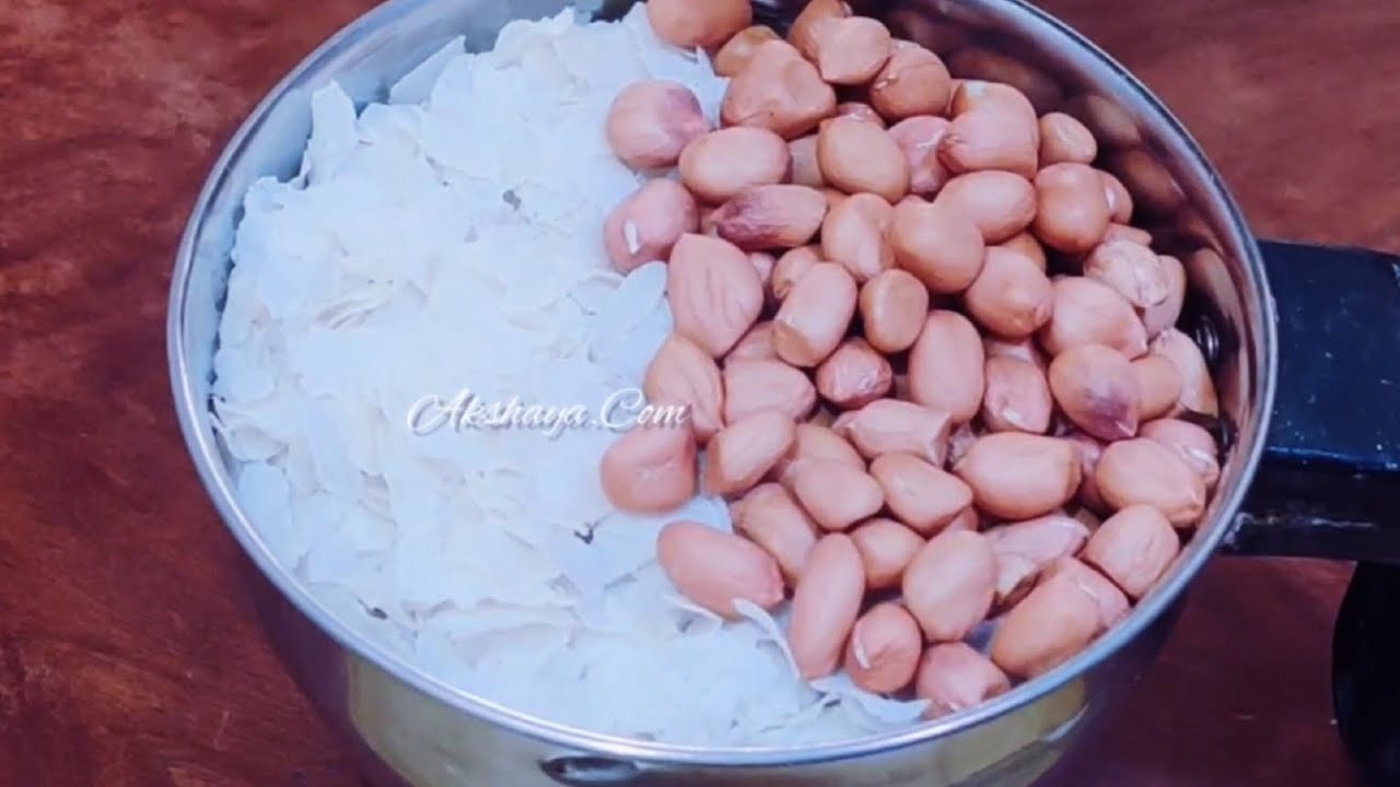 அவலுடன் வேர்க்கடலை சேர்த்து ஒரு தடவை இப்படி செய்து பாருங்க/Easy Crispy Tea Time Snack Recipe Tamil 