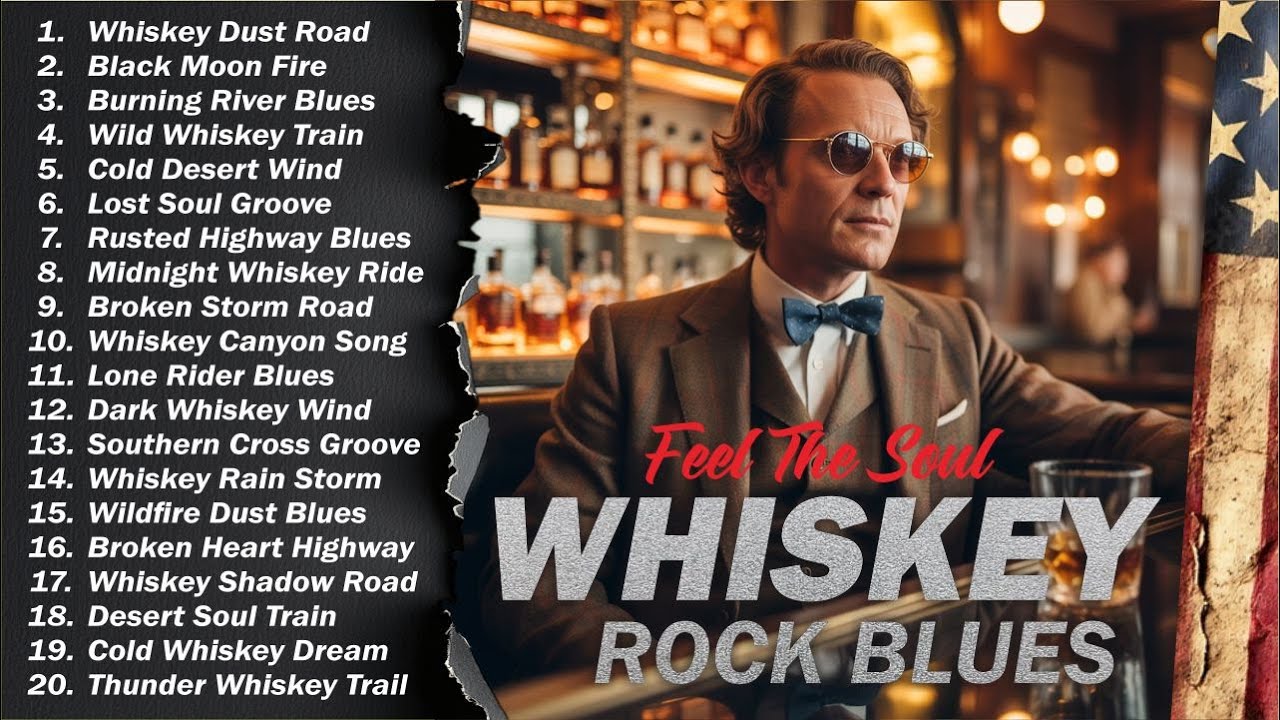 Best Of Slow Blues 2025 | Whiskey Nights & Soulful Electric Guitar Ballads