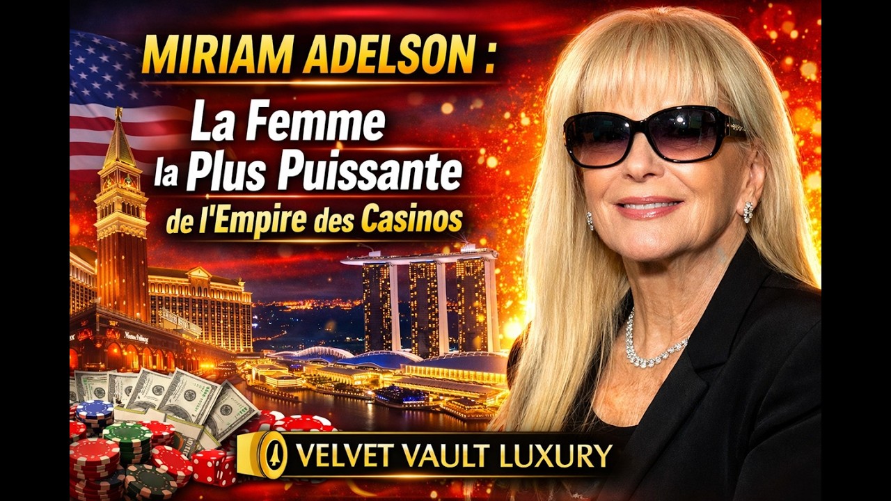 👑💰MIRIAM ADELSON : La Femme la Plus Puissante de l’Empire des Casinos